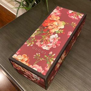 Gucci floral slides